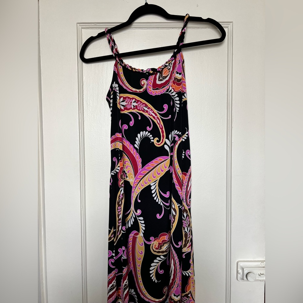MSK Summer Dress with a bold print